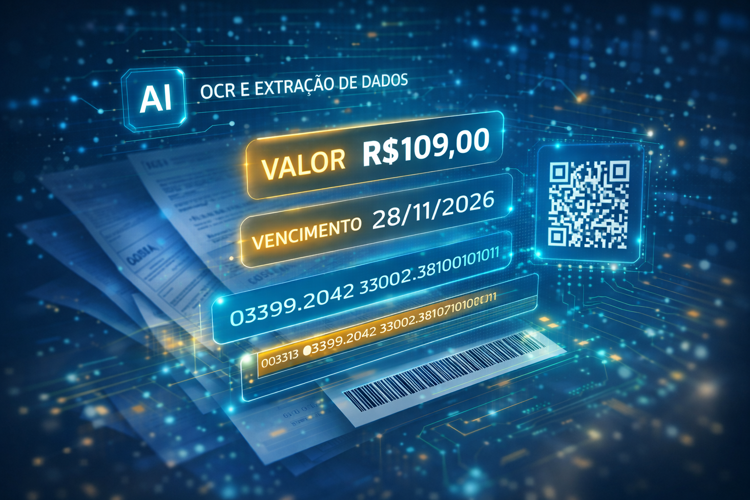Extração de Dados com IA e OCR